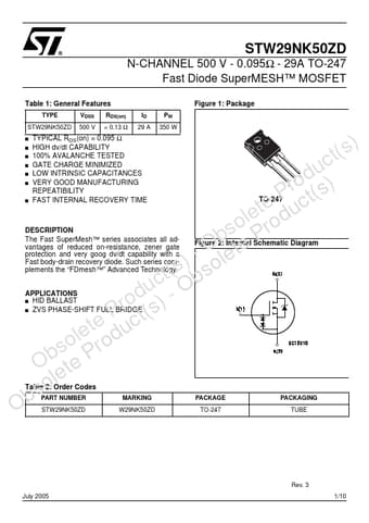  Datasheet Preview Page 1