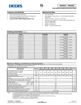  Datasheet Preview Page 1