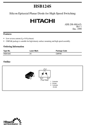  Datasheet Preview Page 1