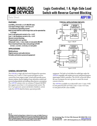  Datasheet Preview Page 1