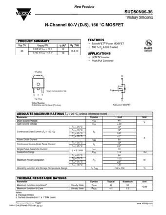  Datasheet Preview Page 1