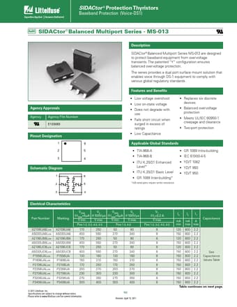  Datasheet Preview Page 1