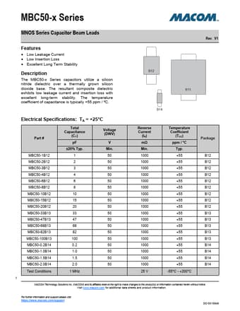  Datasheet Preview Page 1