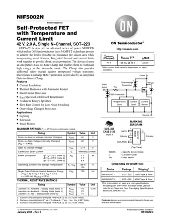  Datasheet Preview Page 1