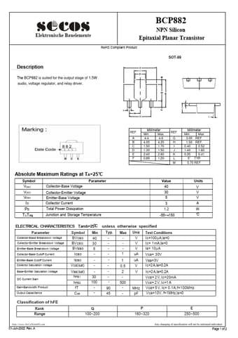  Datasheet Preview Page 1