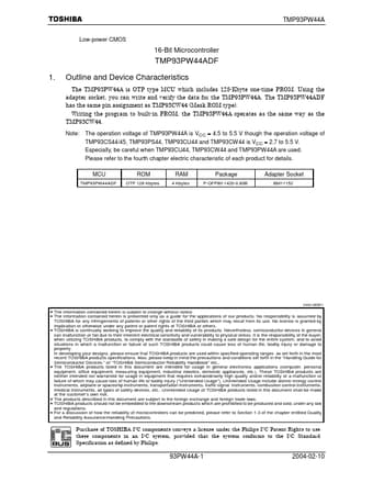  Datasheet Preview Page 1