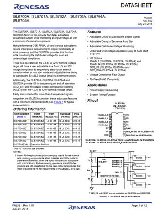  Datasheet Preview Page 1