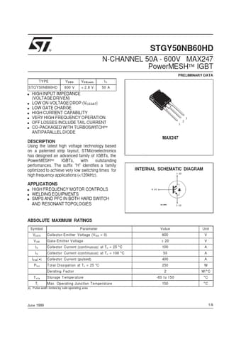  Datasheet Preview Page 1