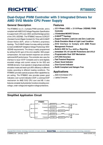  Datasheet Preview Page 1