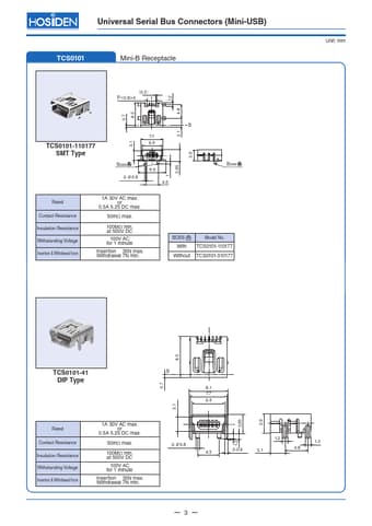  Datasheet Preview Page 1