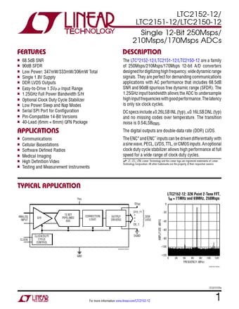  Datasheet Preview Page 1