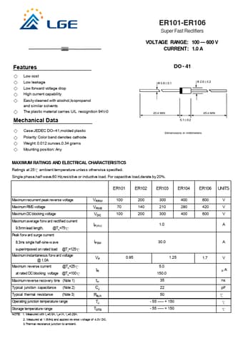  Datasheet Preview Page 1