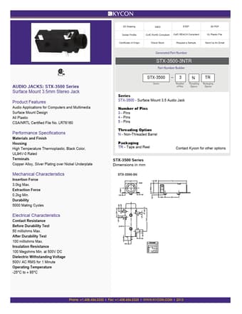  Datasheet Preview Page 1