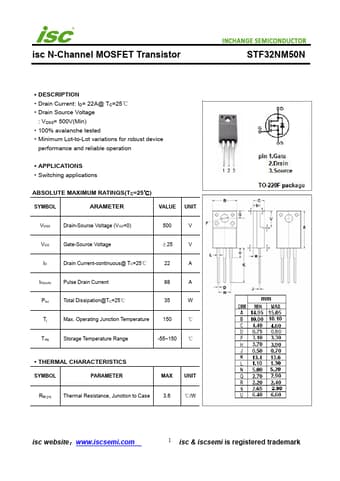  Datasheet Preview Page 1