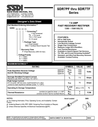  Datasheet Preview Page 1