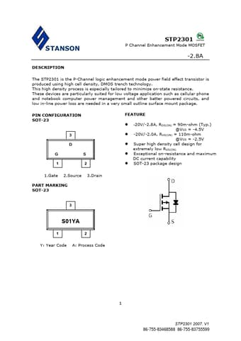  Datasheet Preview Page 1