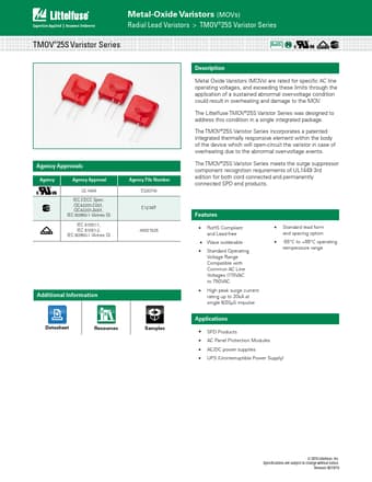  Datasheet Preview Page 1