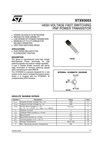 Datasheet Preview Page 1