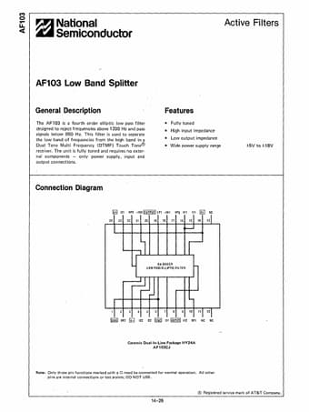  Datasheet Preview Page 1