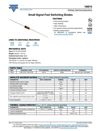  Datasheet Preview Page 1