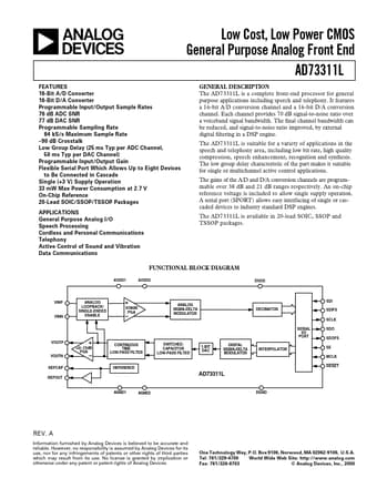  Datasheet Preview Page 1