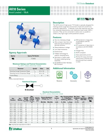  Datasheet Preview Page 1