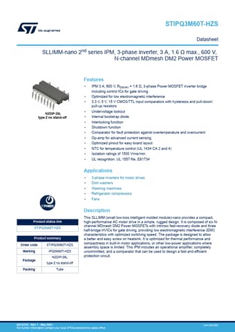  Datasheet Preview Page 1