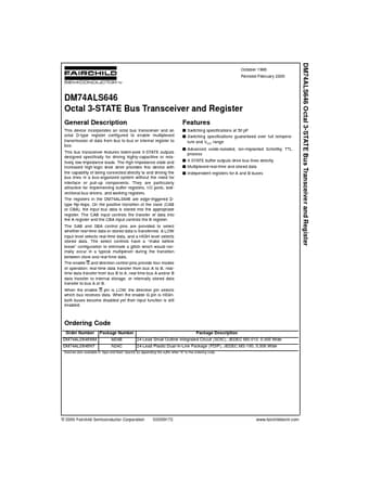  Datasheet Preview Page 1