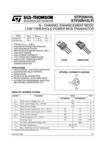  Datasheet Preview Page 1