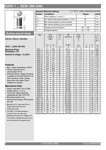  Datasheet Preview Page 1
