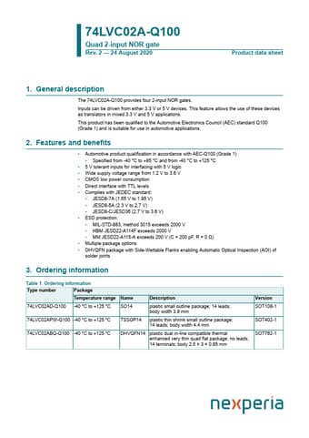  Datasheet Preview Page 1