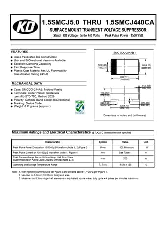 Datasheet Preview Page 1