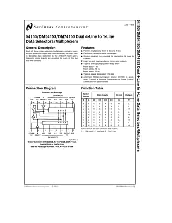  Datasheet Preview Page 1