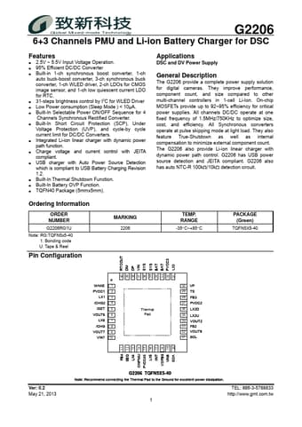  Datasheet Preview Page 1