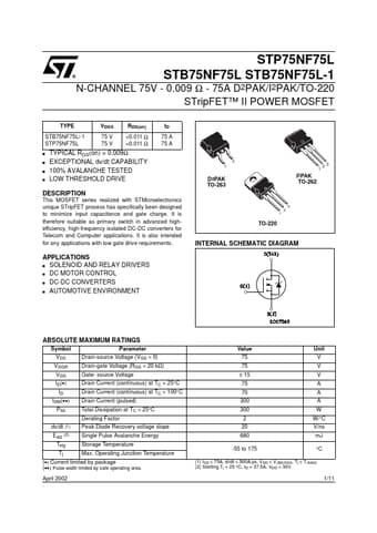 Datasheet Preview Page 1
