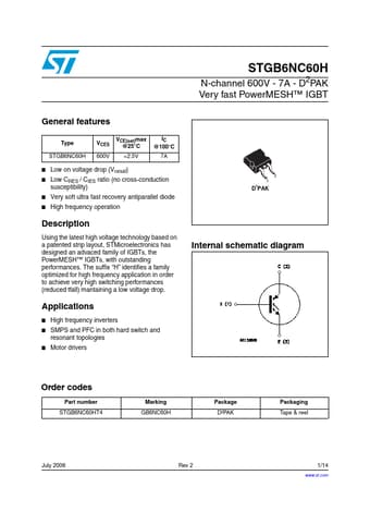 Datasheet Preview Page 1