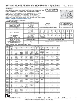  Datasheet Preview Page 1