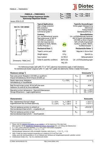  Datasheet Preview Page 1