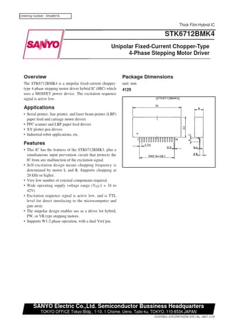  Datasheet Preview Page 1