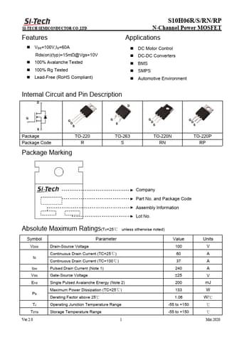  Datasheet Preview Page 1