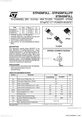  Datasheet Preview Page 1