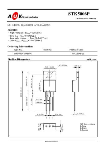  Datasheet Preview Page 1