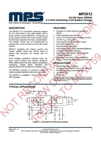 Datasheet Preview Page 1