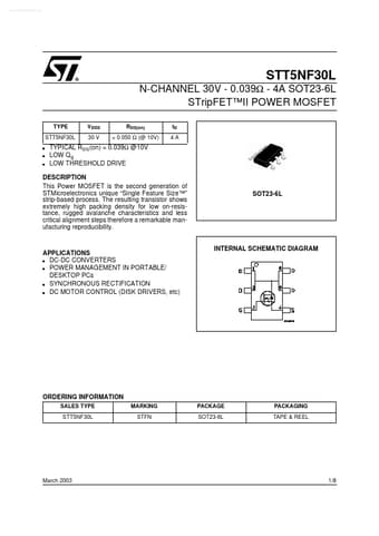  Datasheet Preview Page 1