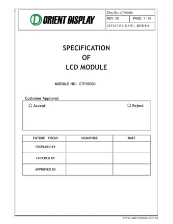  Datasheet Preview Page 1