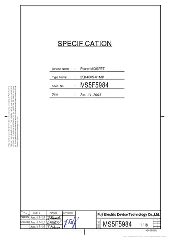  Datasheet Preview Page 1