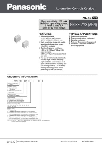  Datasheet Preview Page 1