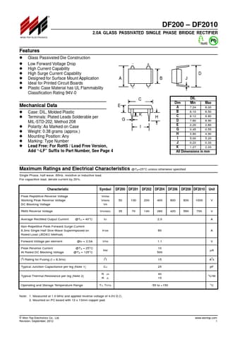  Datasheet Preview Page 1
