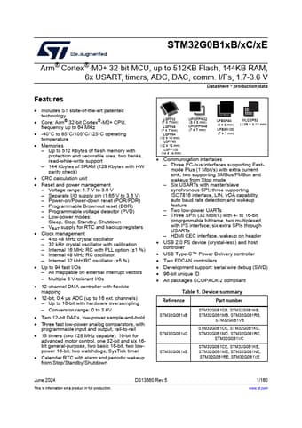  Datasheet Preview Page 1