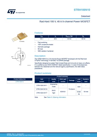  Datasheet Preview Page 1
